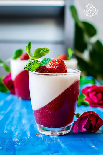 Image of Strawberry Panna Cotta Recipe