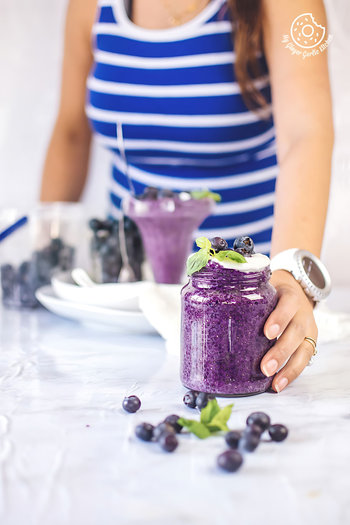 Image of Blueberry Chia Seed Pudding