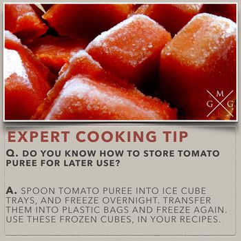 Image of Do You Know How To Store Tomato Puree For Later Use?