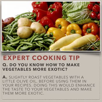 Image of How to make vegetables more exotic (Cooking-Tip)