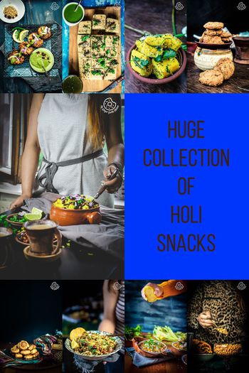 Image of Collection of 50+ Holi Snacks (2022 edition)