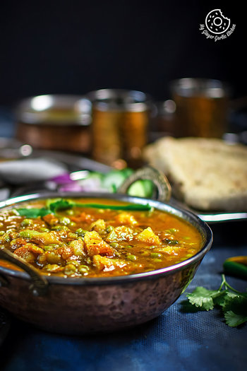 Image of Instant Pot Aloo Matar - Potato Peas Curry