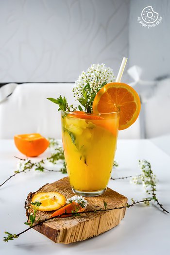 Image of Non-Alcoholic Ginger Mimosa – A Perfect Summer Mocktail
