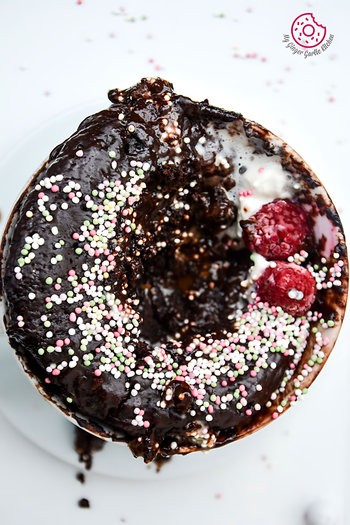 Image of Chocolate Molten Lava Mug Cake