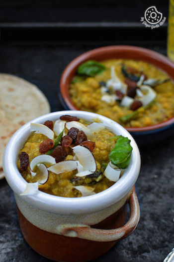Image of Bengali Cholar Dal - Split Bengal Gram stew