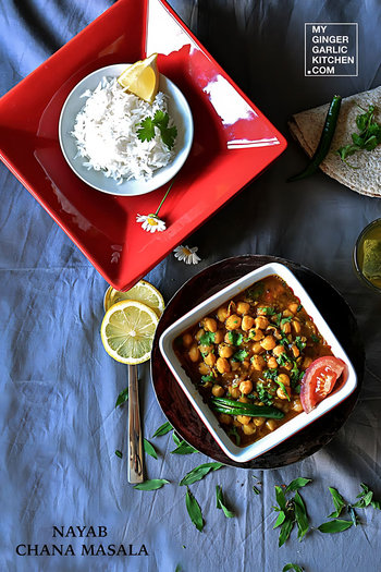 Image of Chana Masala Recipe – Spicy Chickpeas Curry