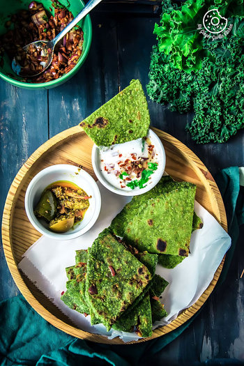 Image of How To Make Healthy Oats Paratha - Oats Green Paratha