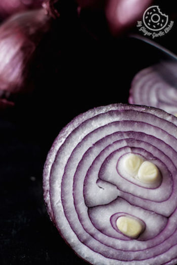 Image of And All Because I Love Red Onions. [Stock Photo]