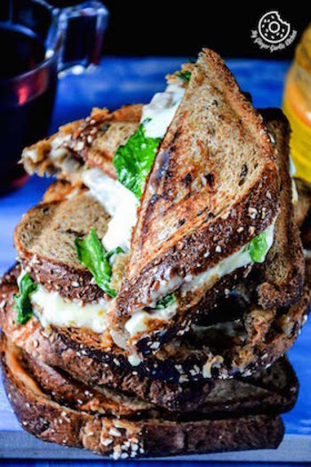 Image of Grilled Cheese Spiced Potato Sandwich
