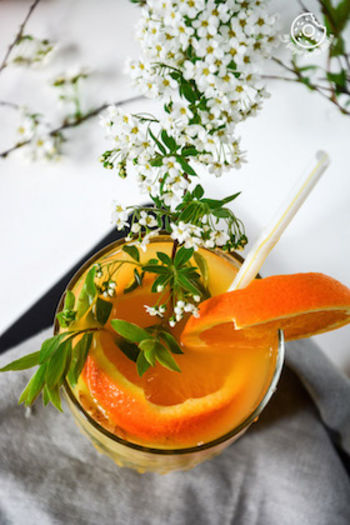 Image of Non-Alcoholic Ginger Mimosa – A Perfect Summer Mocktail
