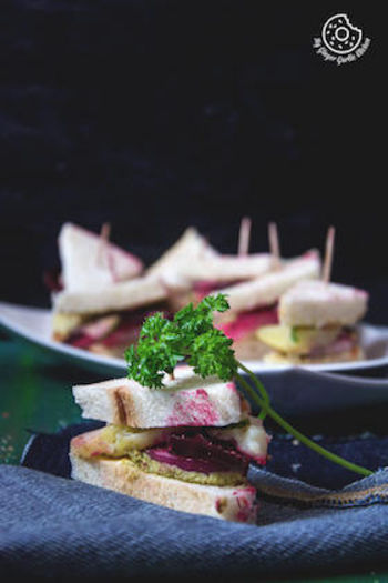Image of Bombay Vegetable Sandwich Recipe