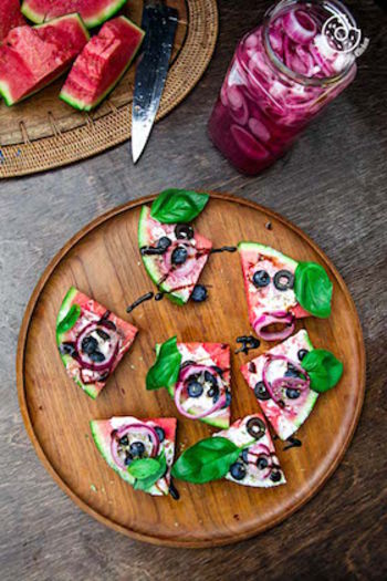 Image of Juicy Watermelon Pizza