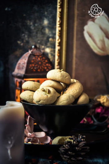 Image of Nankhatai Recipe - Indian Shortbread Cookies