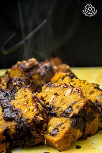 Image of Pumpkin Muesli Chocolate Bread