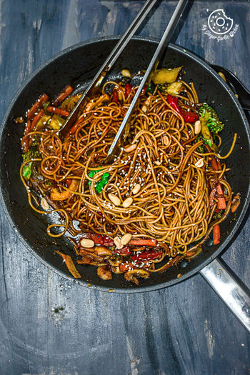 Vegetable Teriyaki Noodles Recipe + Video (Teriyaki Stir-Fry Noodles ...