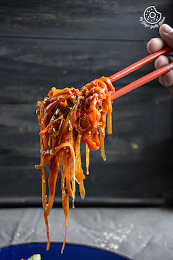 Image of Szechuan Spiced Carrot Fettuccine Recipe