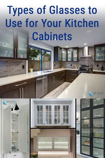 Image of Types of Glasses to Use for Your Kitchen Cabinets