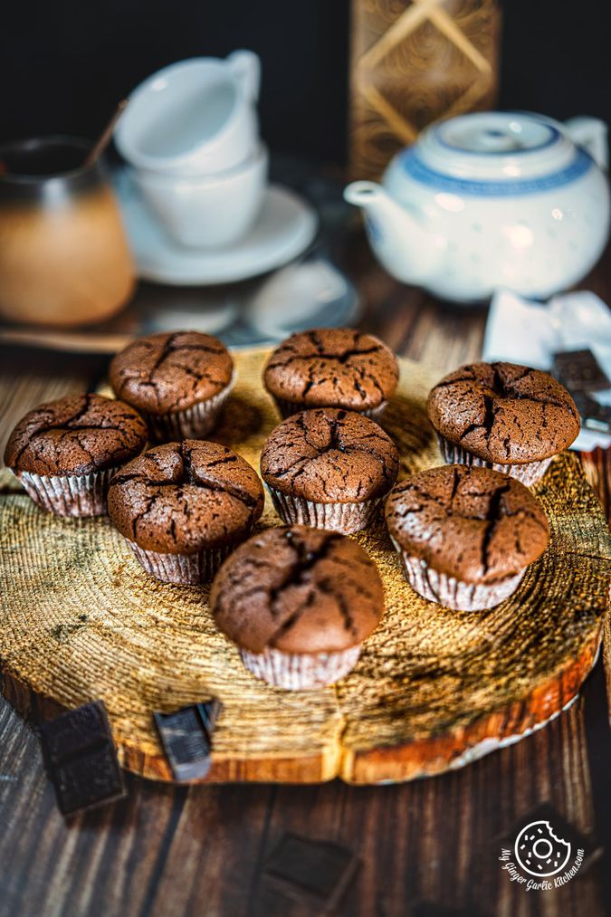 Image of 2 Ingredient Chocolate Muffins