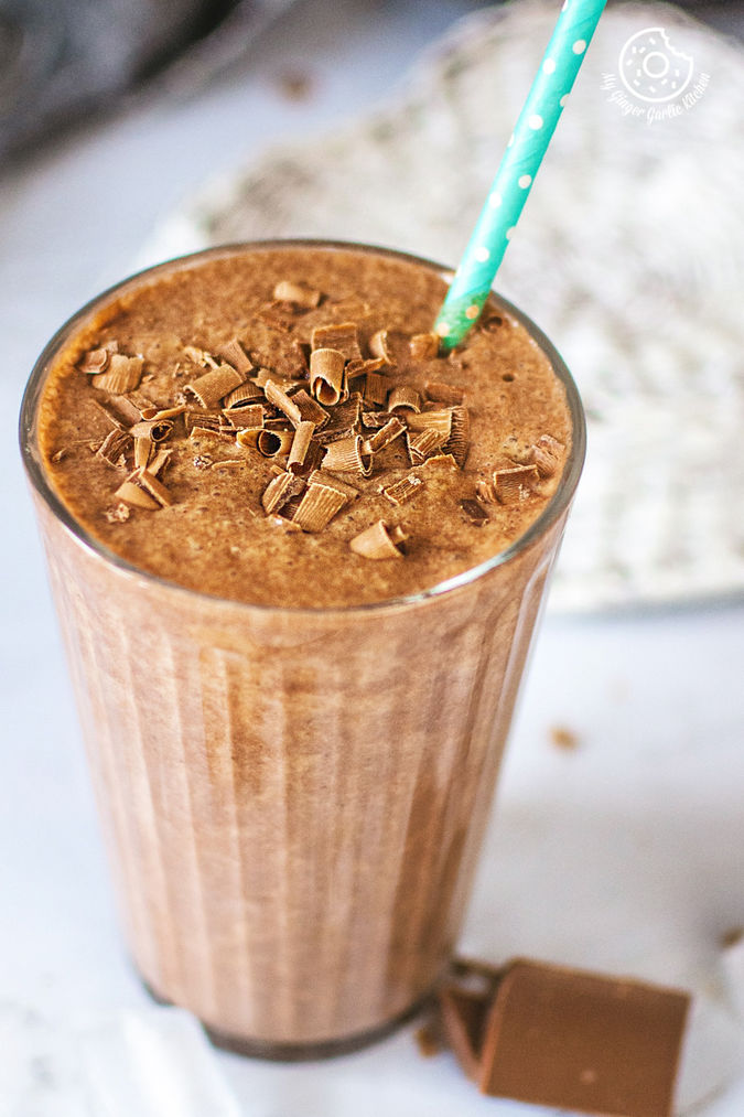 Image of Chocolate Peanut Butter Banana Smoothie