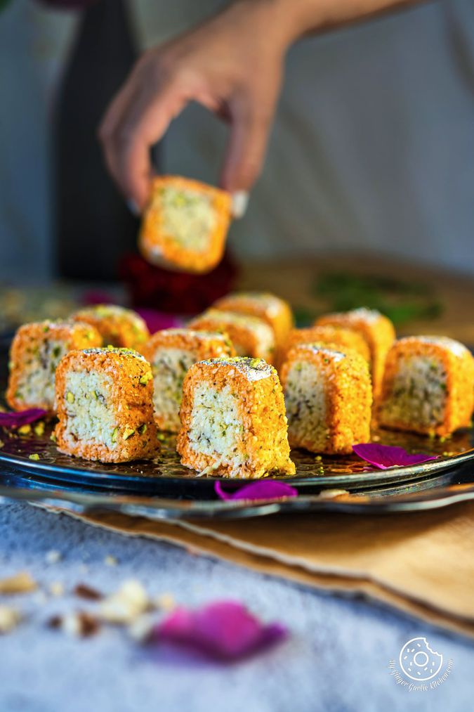 Image of Coconut Burfi Roll