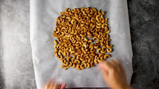 Masala Kaju Recipe Masala Cashew Fried Air Fryer And Baked My Ginger Garlic Kitchen