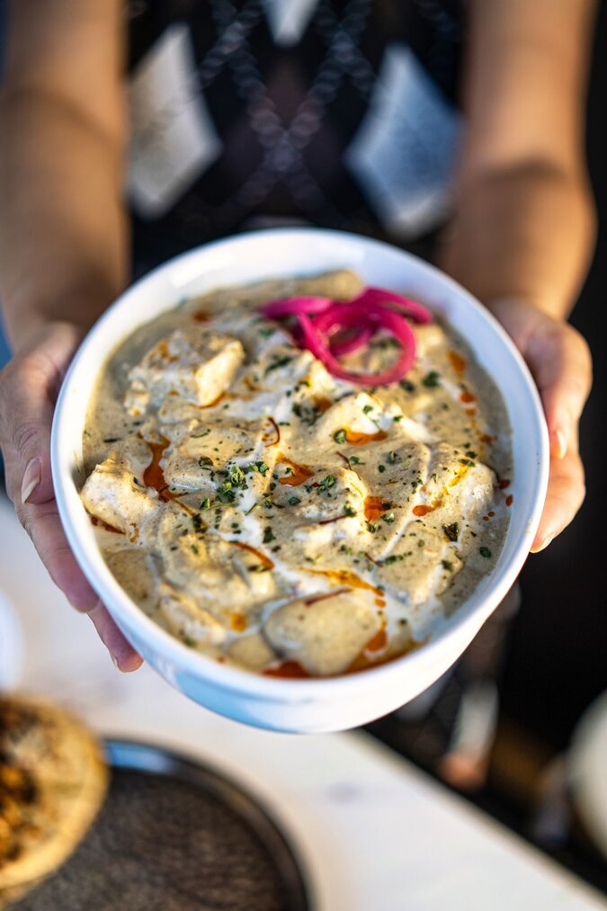 Image of Paneer Nawabi (Creamy White Gravy Paneer Curry)