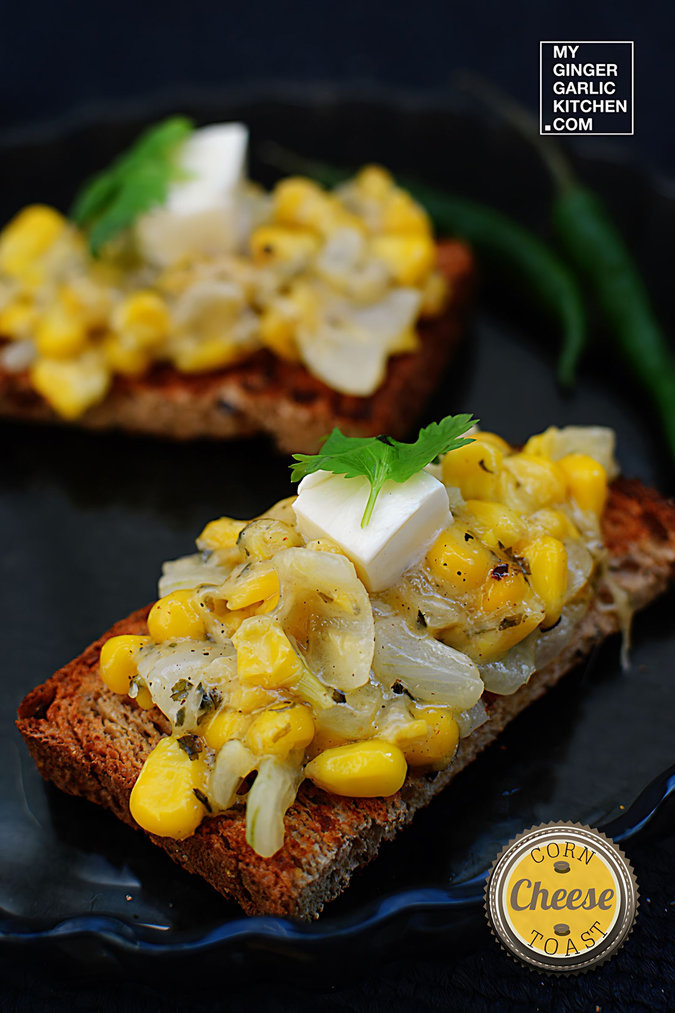 Image of Indian Cheese Corn Toast
