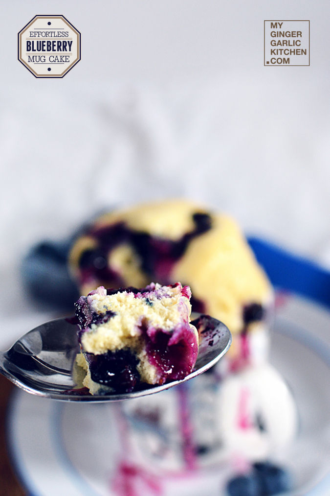 Healthy Blueberry Mug Cake Recipe Blueberry Microwave Mug Cake My