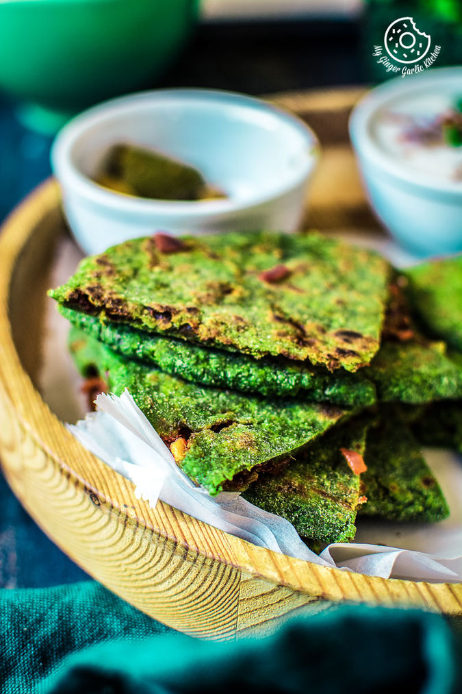 How To Make Healthy Oats Paratha Oats Green Paratha (Stuffed/Plain