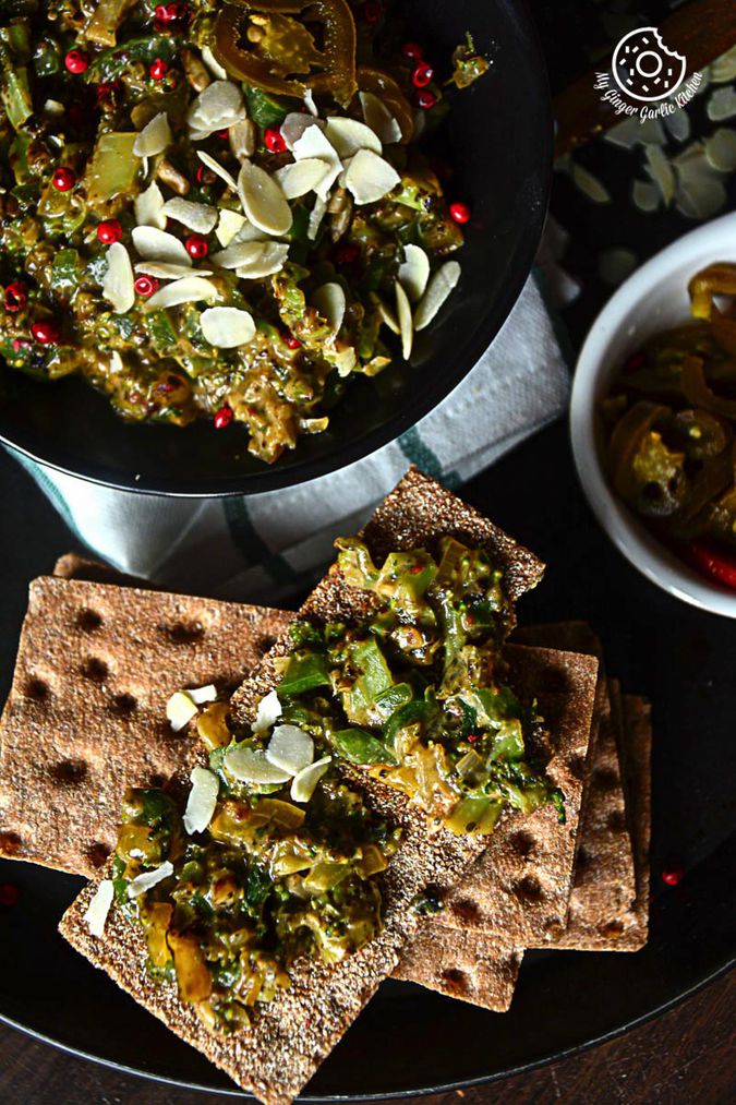 Peppery Hot Broccoli Cheese Dip Recipe My Ginger Garlic Kitchen