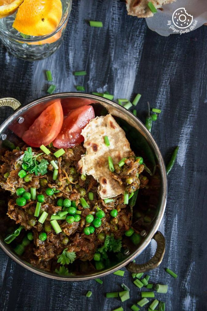 Baingan Bharta Recipe + Video (Indian Style Roasted Eggplant Mash) My Ginger Garlic Kitchen