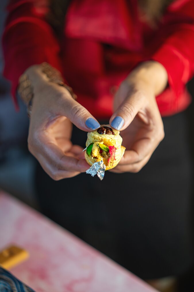 Image of Royal Burfi Date Puff Bites