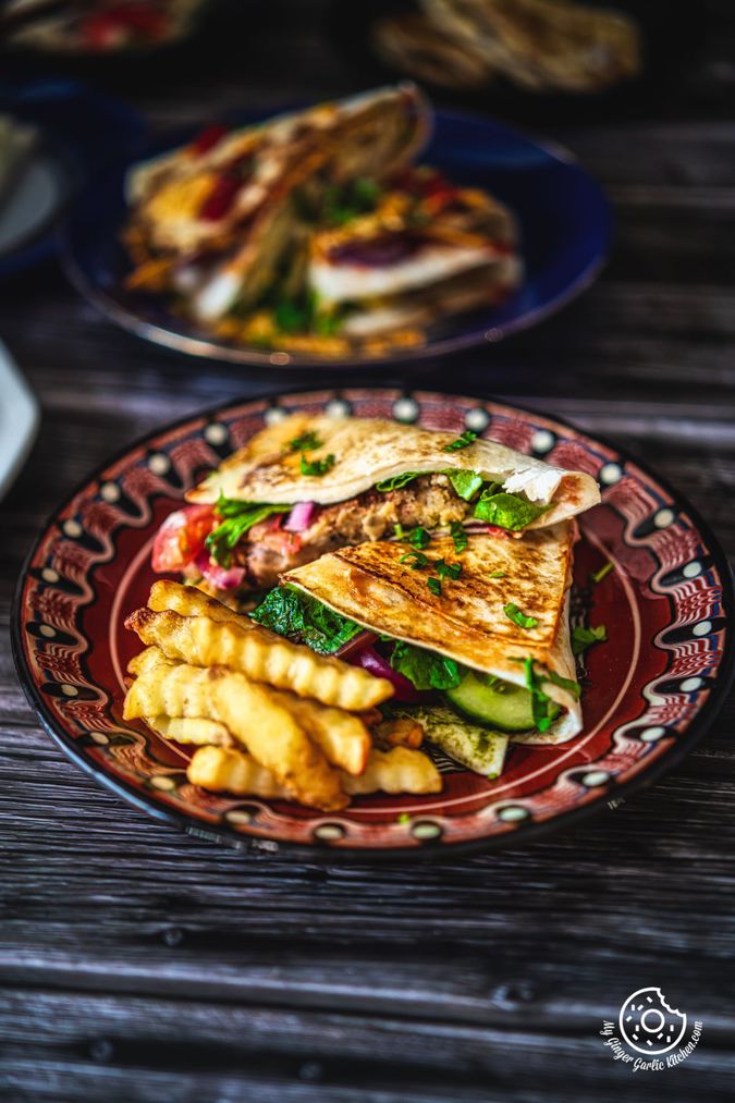 TikTok Tortilla Wrap Hack Recipes (6 Easy Vegetarian Filling Ideas