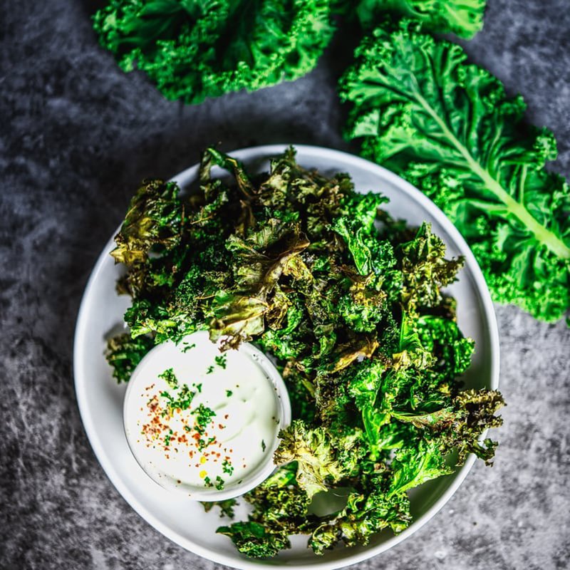 Air Fryer Kale Chips