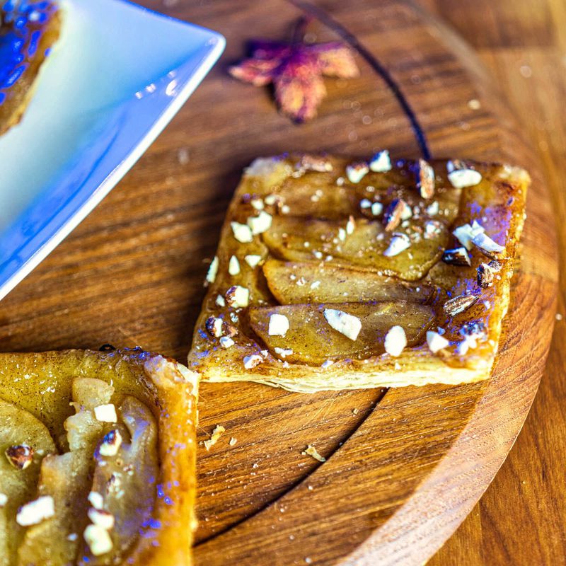 Apple Upside Down Puff Pastry