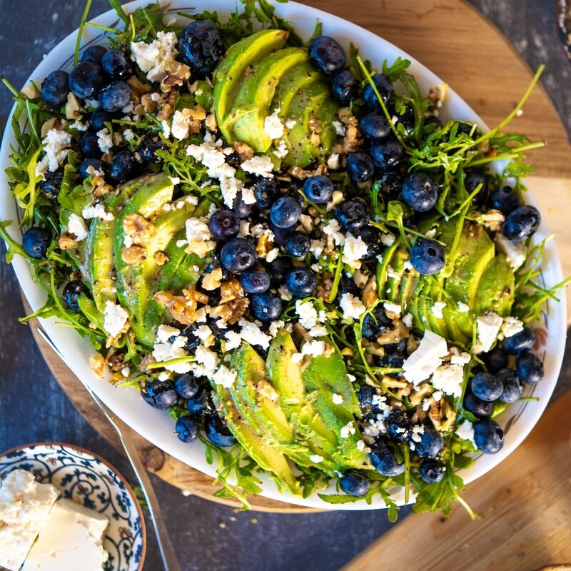 Blueberry Avocado Salad