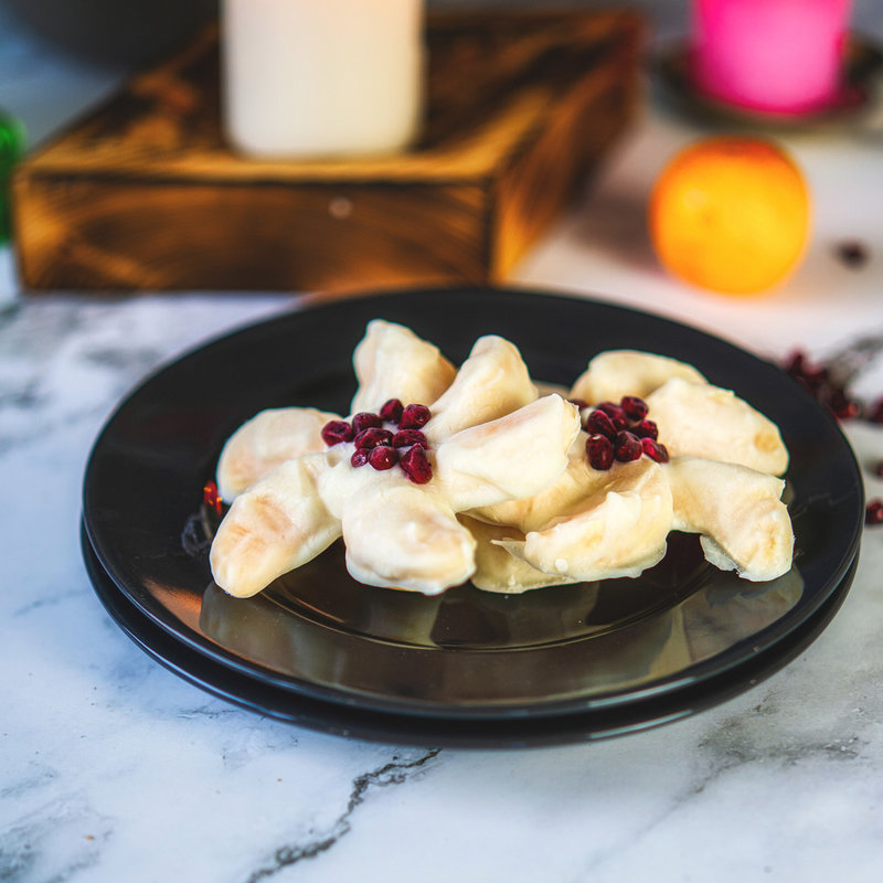 Clementine Frozen Yogurt Bites