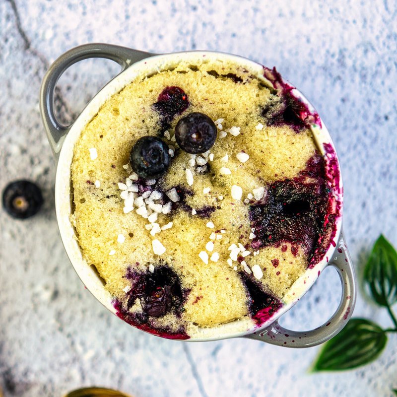 Blueberry Mug Cake