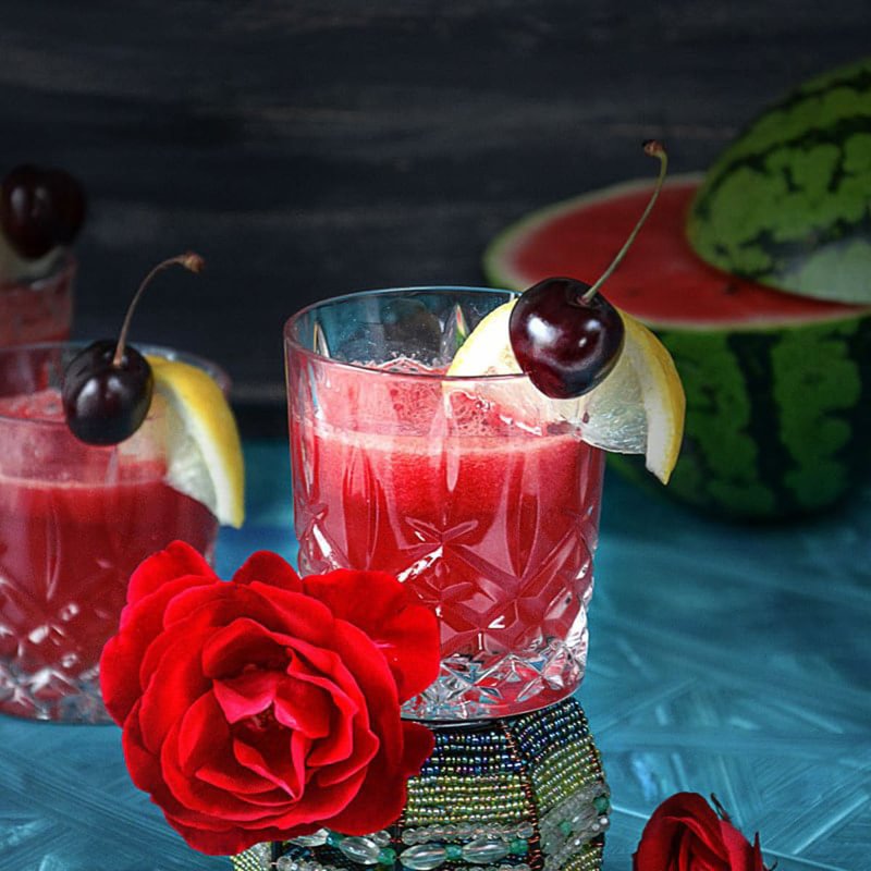 Green Tea Watermelon Detox Smoothie