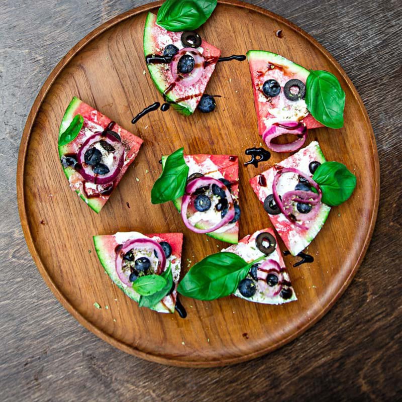 Juicy Watermelon Pizza