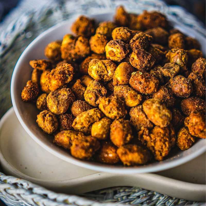 How To Make Masala Peanuts Air Fryer Baked And Fried Recipe