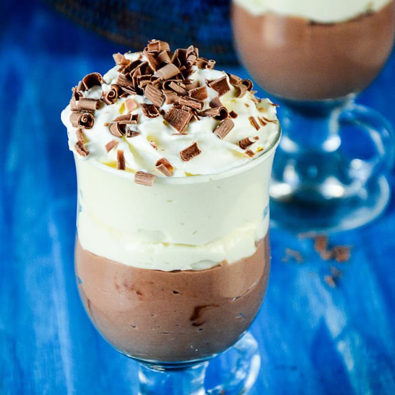 Mascarpone Cream Cheese Chocolate Mousse Cups Recipe