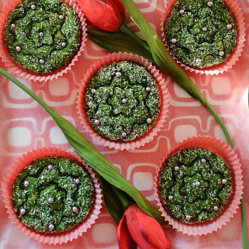 Peas Coconut Peda Recipe - Matar Nariyal Ke Pede
