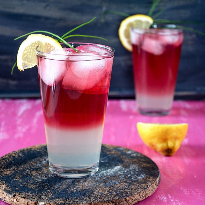 Pink and White Refreshing Watermelon Lemonade