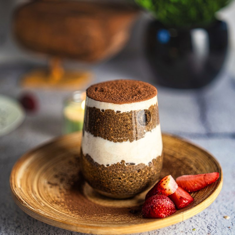 Tiramisu Chia Pudding