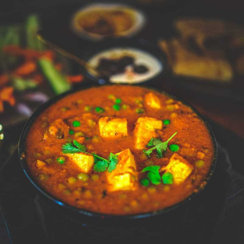 Instant Pot Tofu Matar