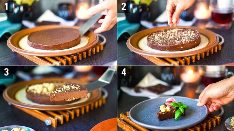 Image of the recipe cooking step-1-3 for 2-Ingredient Chocolate Banana Cake