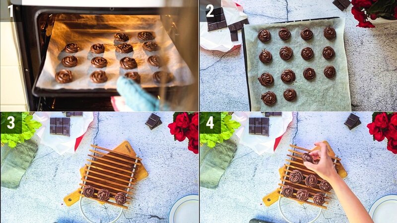 Image of the recipe cooking step-1-5 for 2-Ingredient Chocolate Cookies