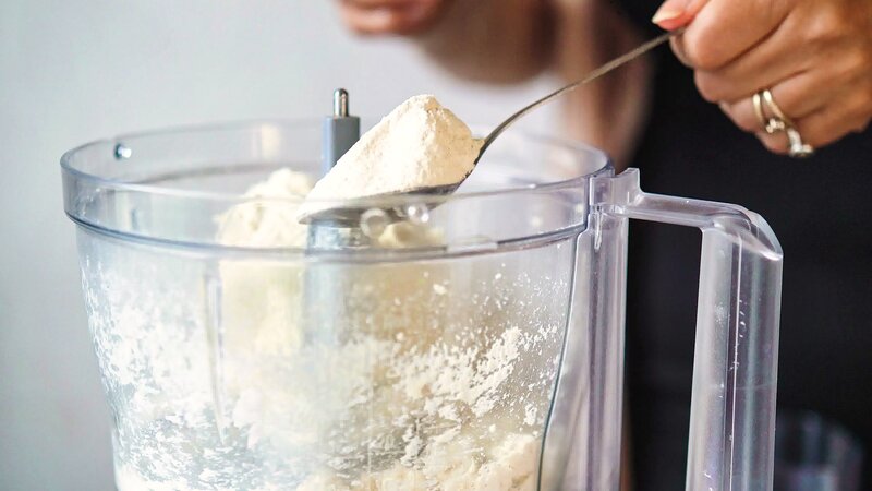 Image of the recipe cooking step-1-3 for 2 Ingredient Cottage Cheese Tortilla