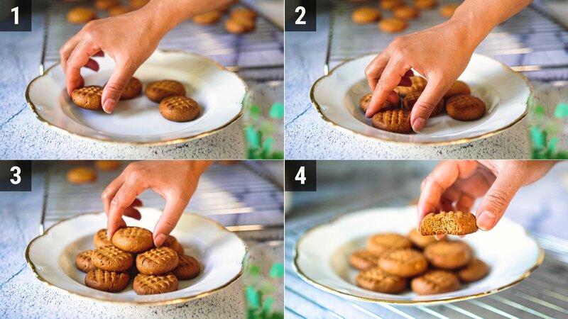 Image of the recipe cooking step-4-1 for 2-Ingredient Peanut Butter Cookies